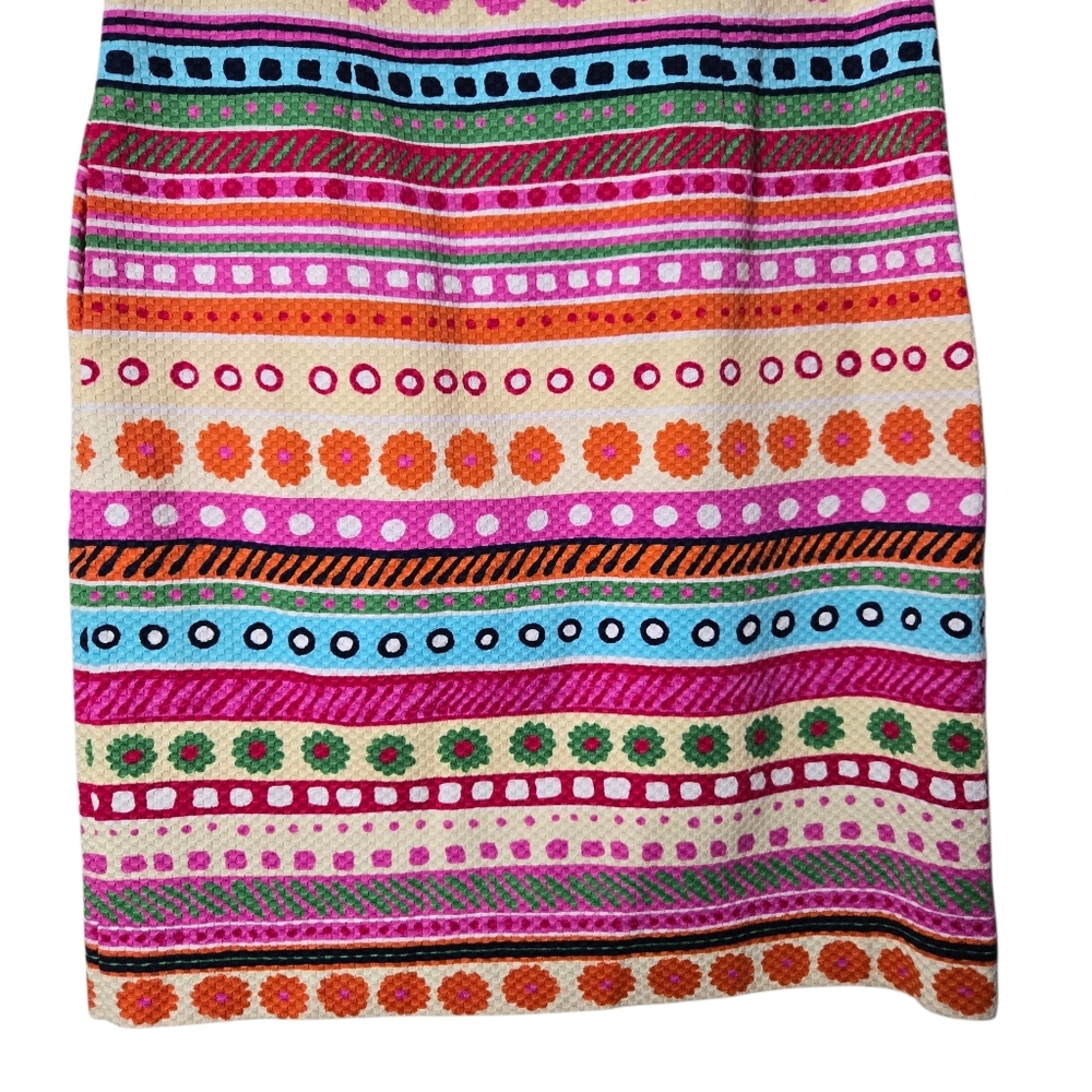 Talbots Multicolor Patterned Textured Sleeveless … - image 10